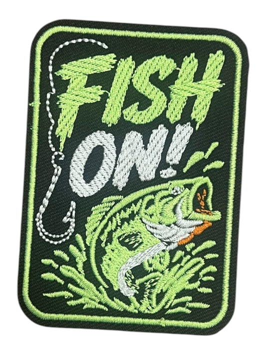 Neon green fish on!