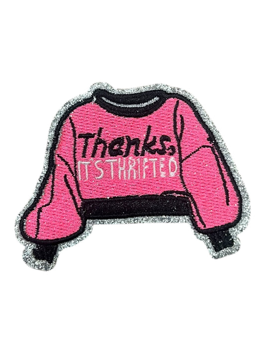 Thanks it was thrifted pink