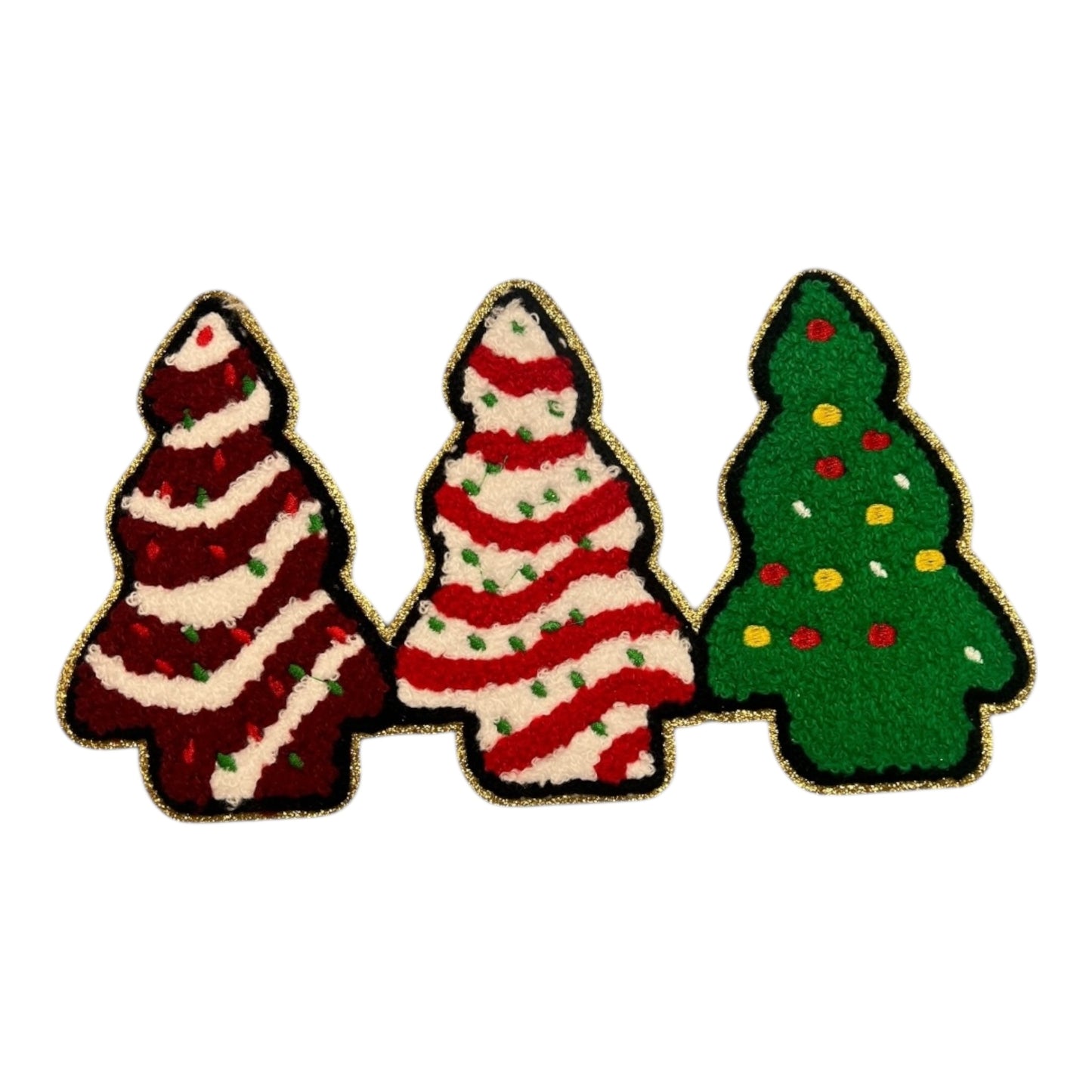 Christmas Apparel size patches