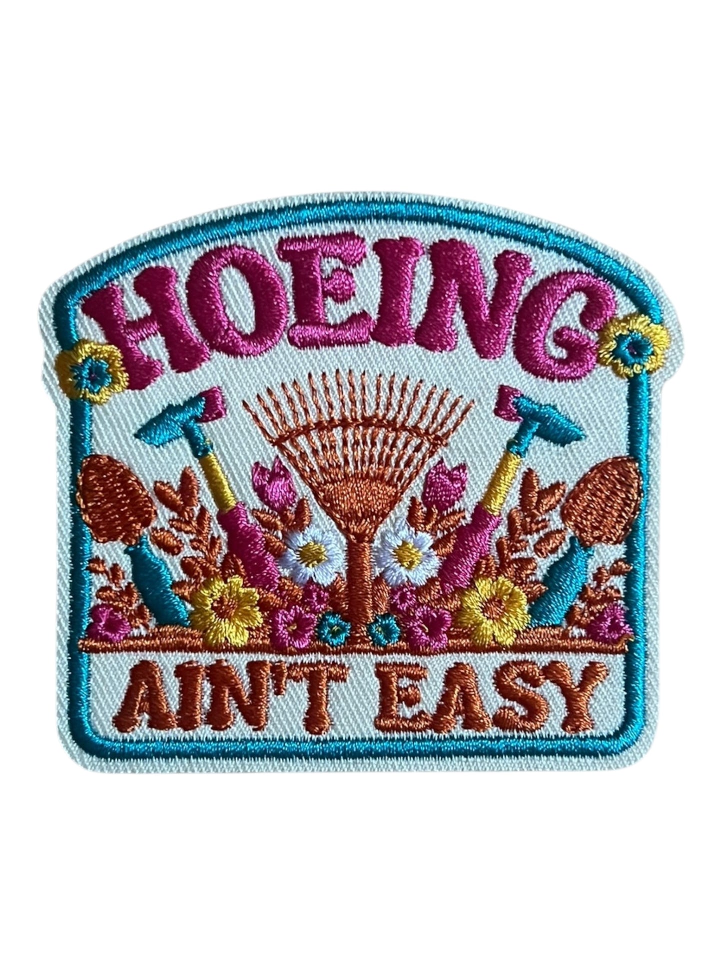 Hoeing ain’t easy