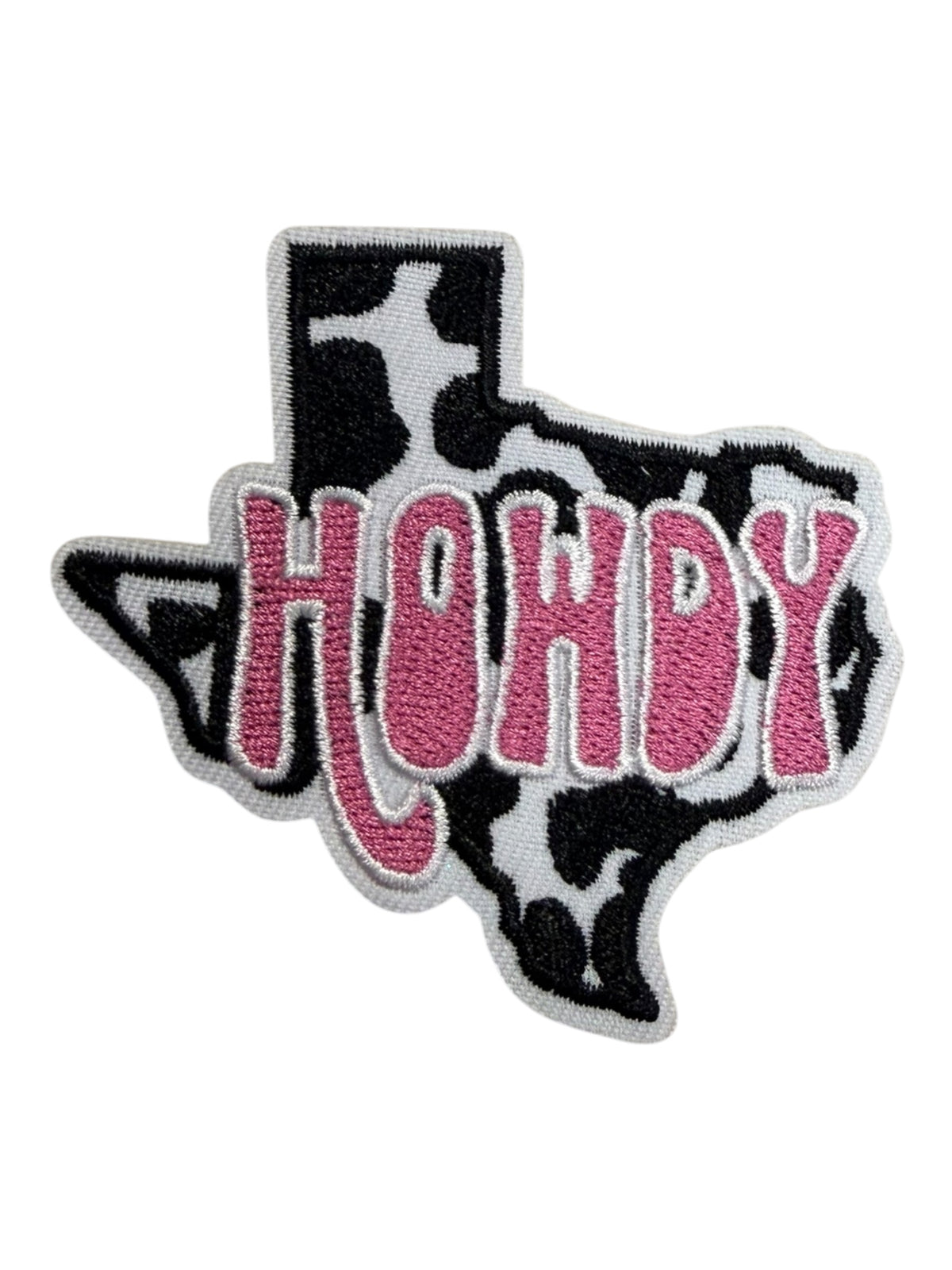 Howdy Texas state shape