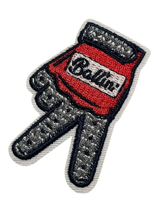 Red ball glove