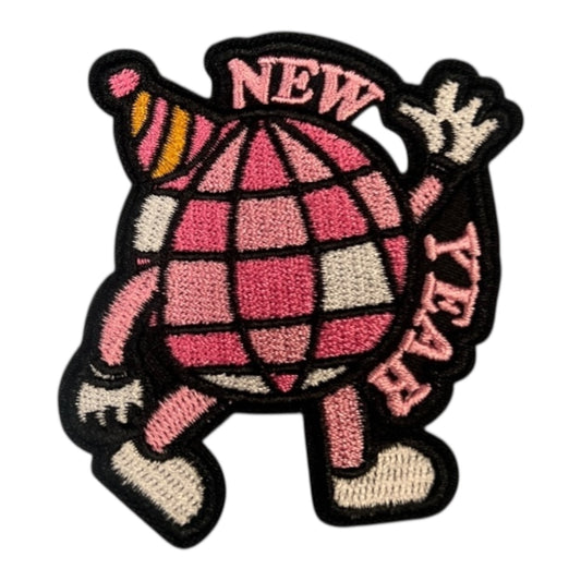 Happy New Year iron on Patch