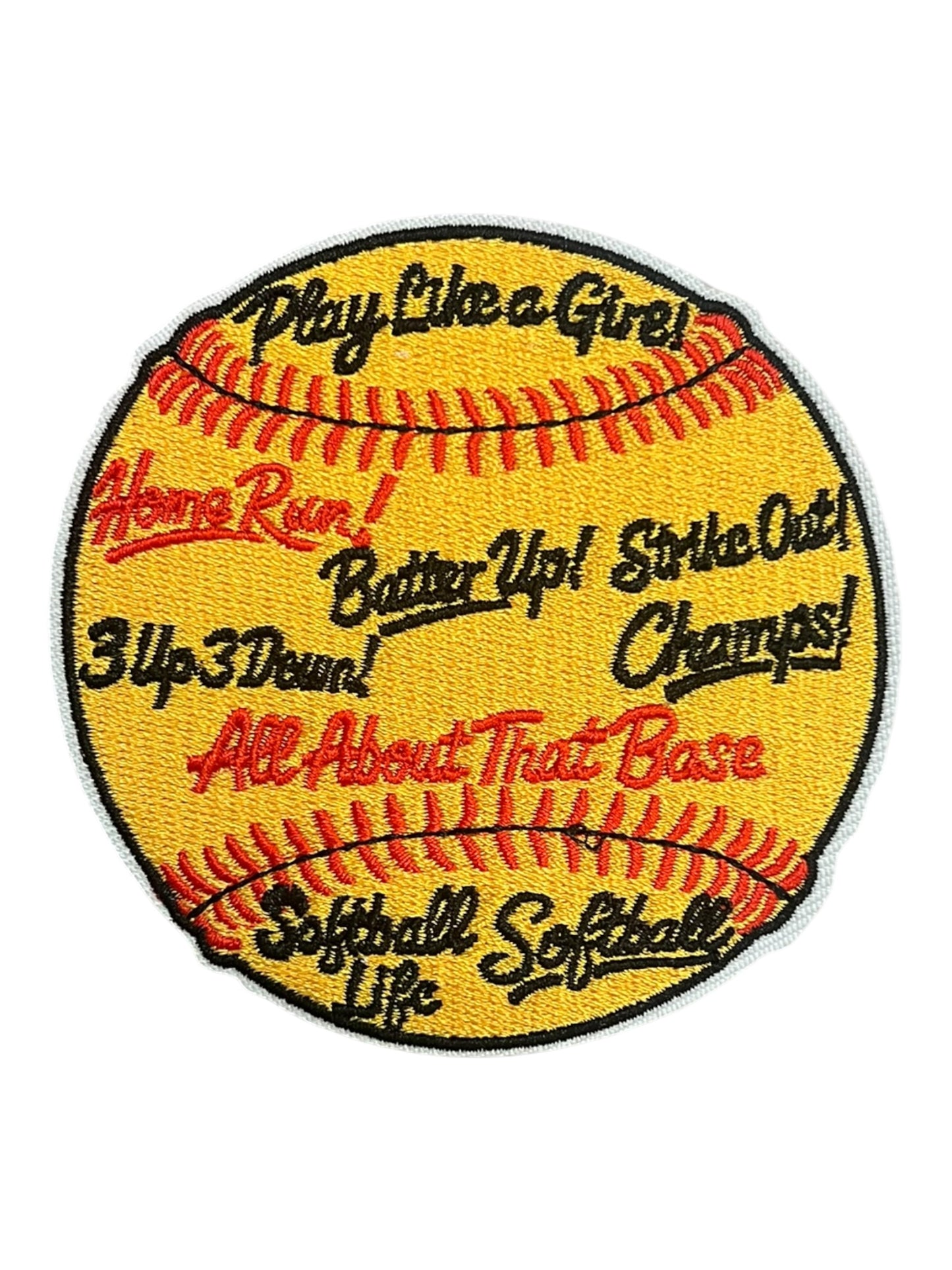 Softball batter up! Strike out!