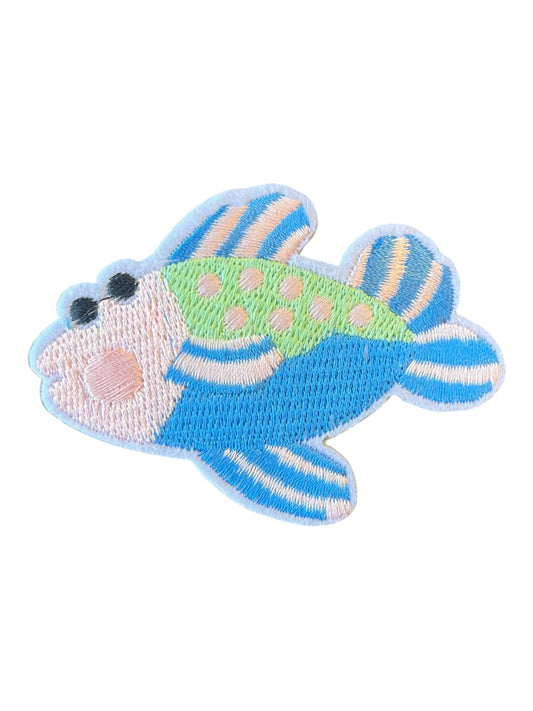 Colorful puffer fish