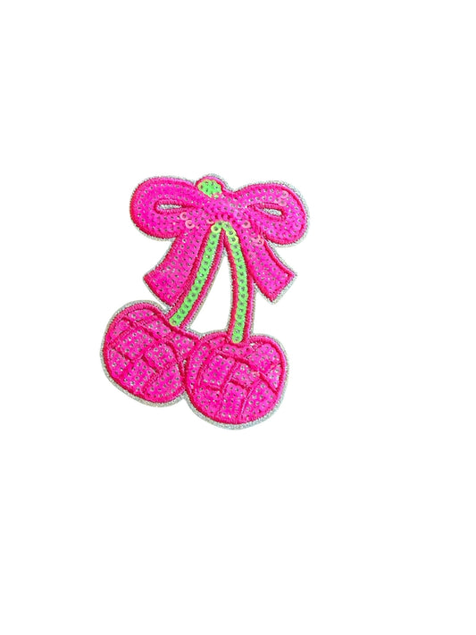 Cherries/ hot pink