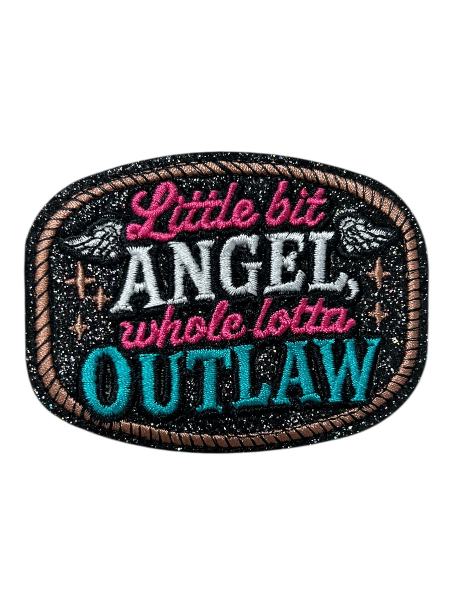 Little bit Angel whole lotta outlaw