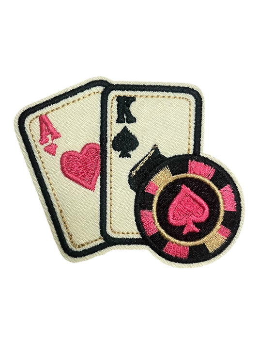 A K Cards poker chip