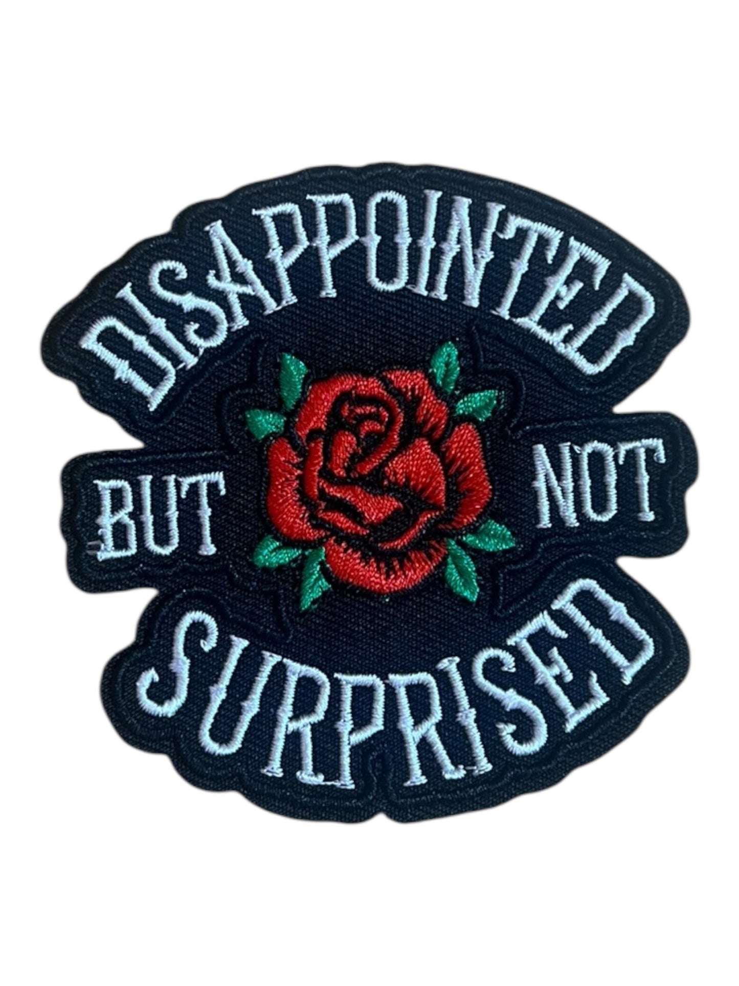 Disappointed but not surprised