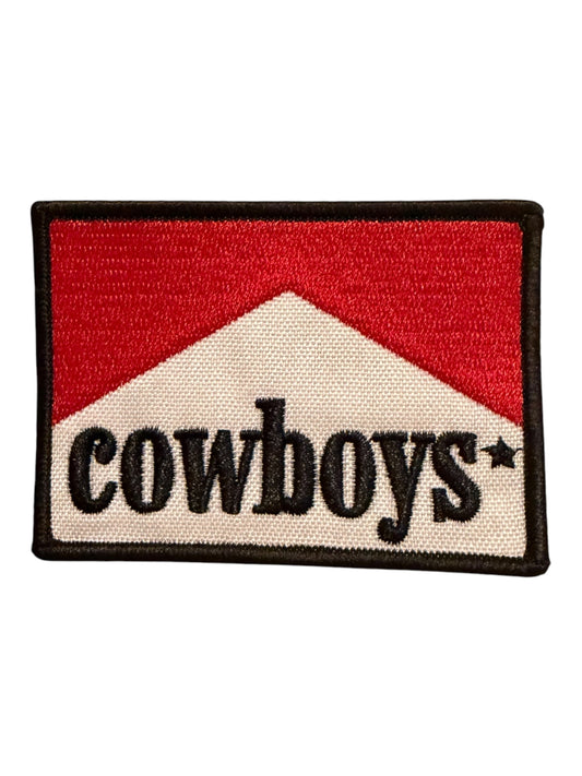 Red and white cowboys