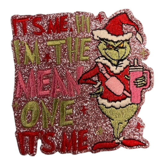 Mean one Iron  on Patch