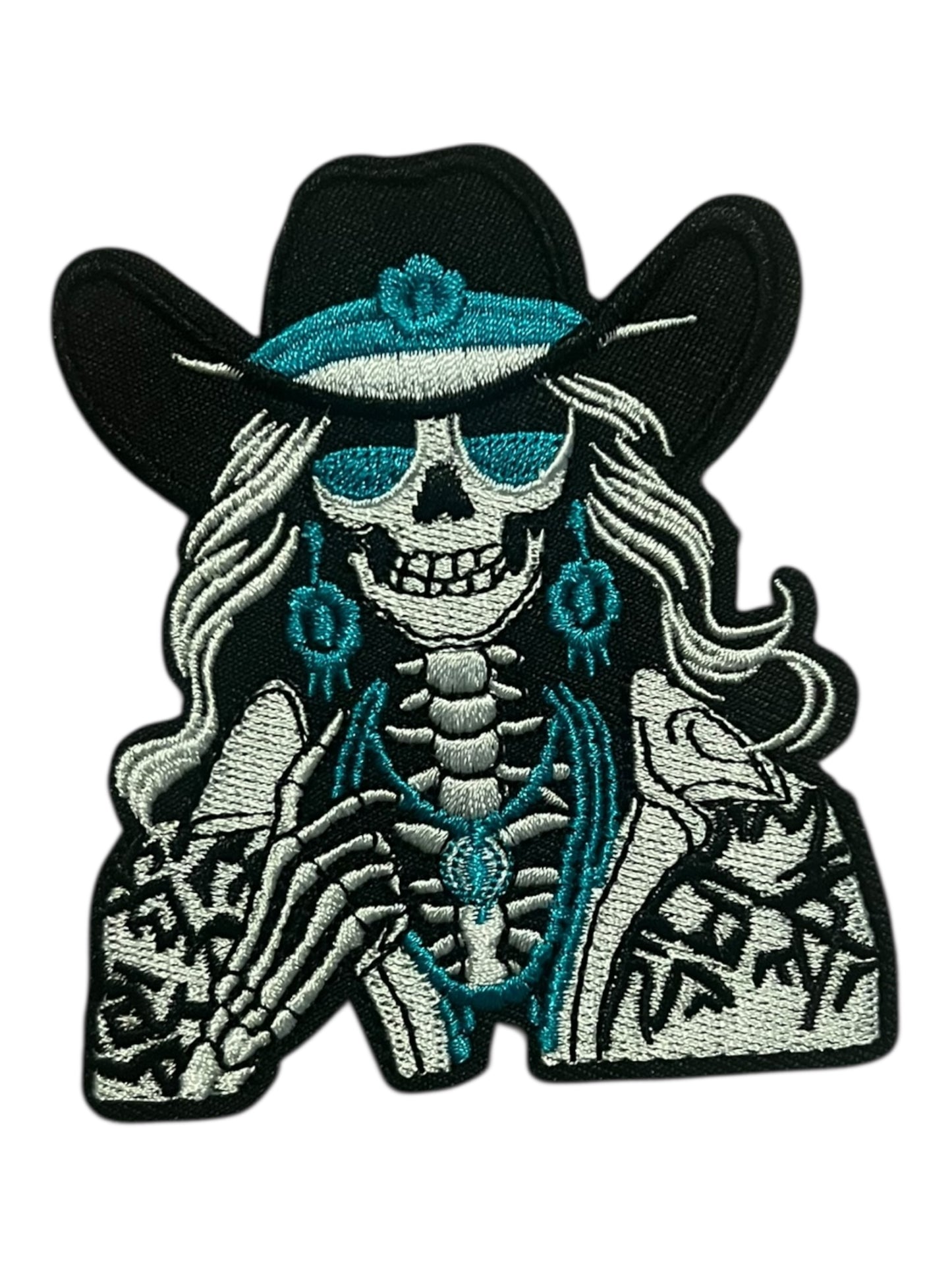 Skelly cowgirl turquoise