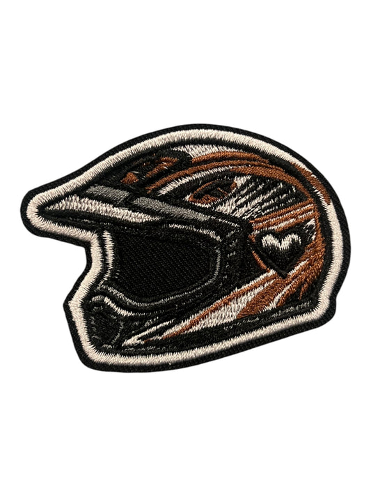 Brown helmet