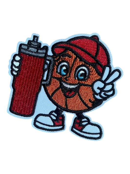 Basketball with tumbler