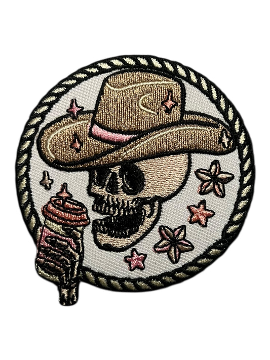 Skelly  Cowboy with drink