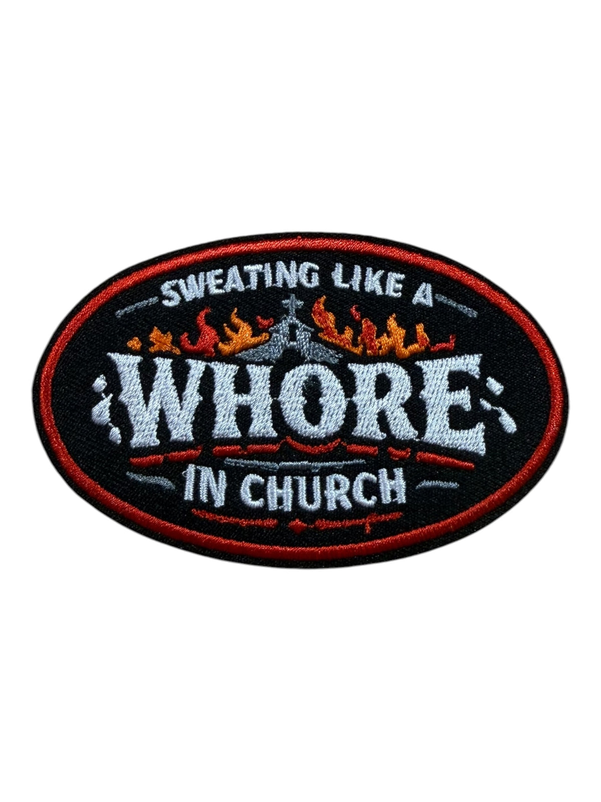 Swearing like a whore in church