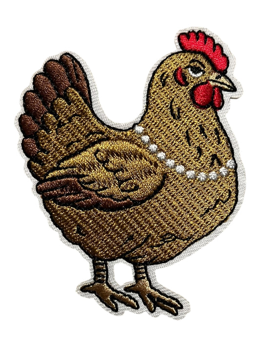 Hen chicken with pearls