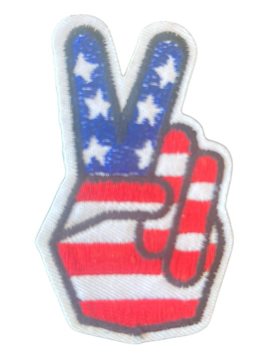 Red White Blue peace