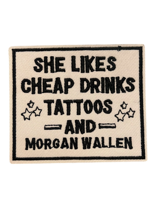 She likes cheap drinks and tattoos and Morgan