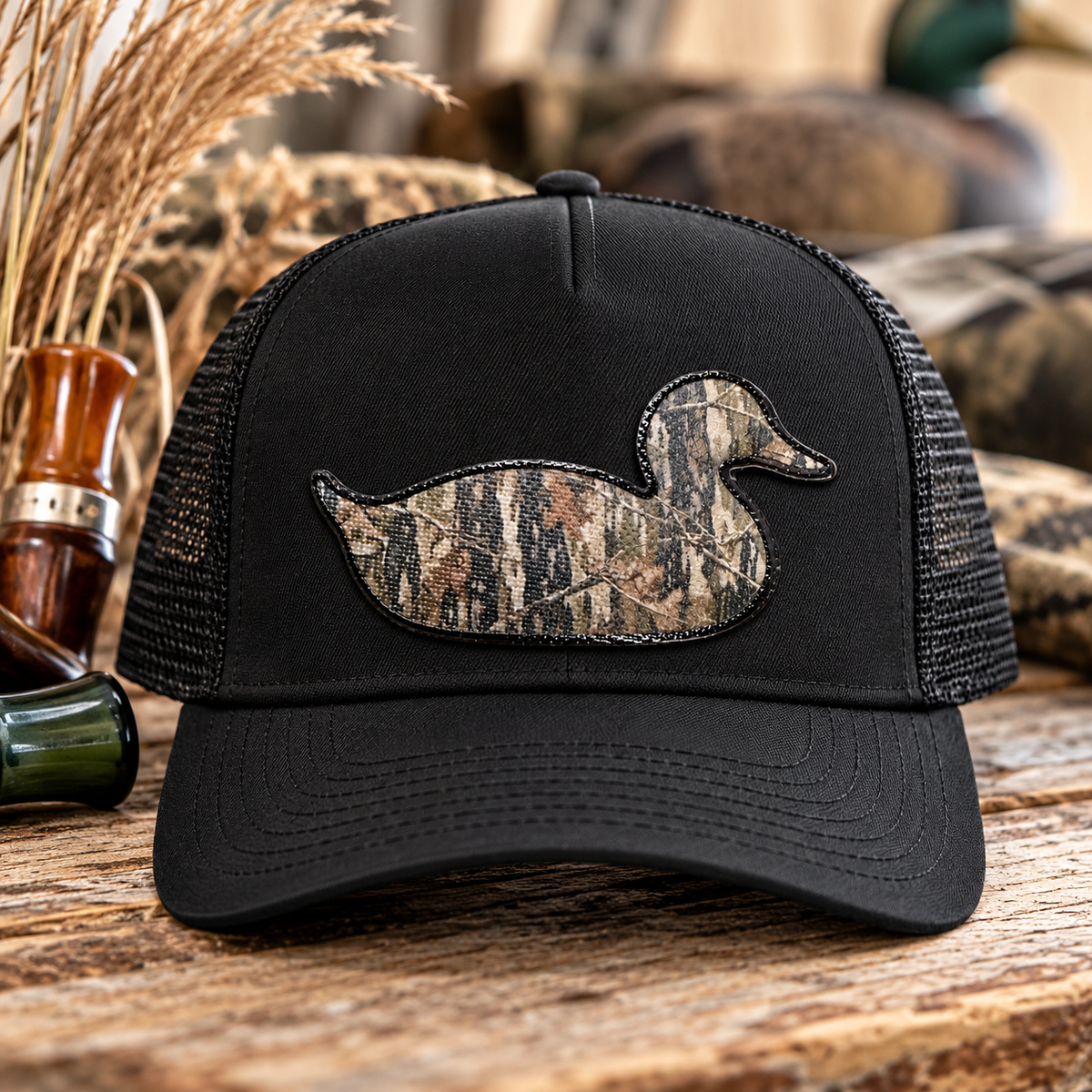 Canvas duck decoy patch