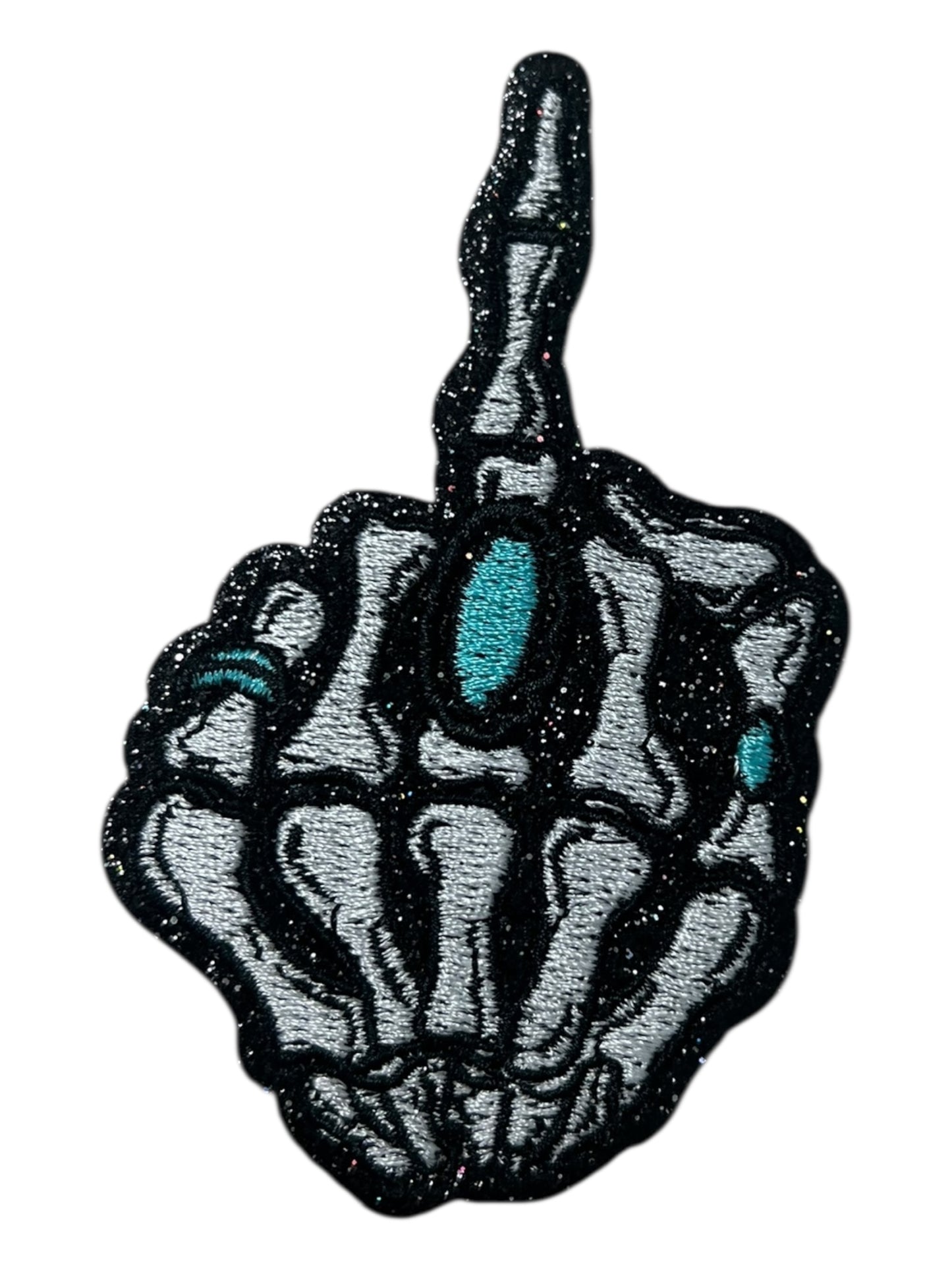 Skelly turquoise finger