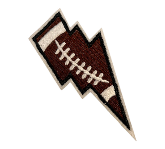 Football Lightning Bolt
