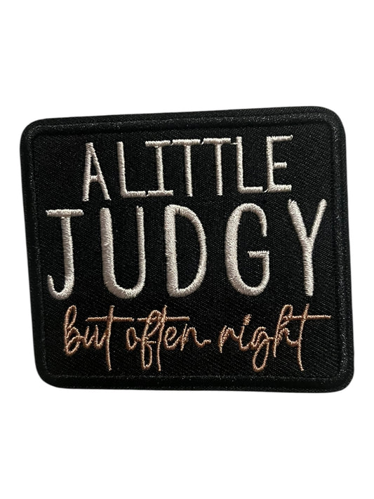A little Judgy but often right