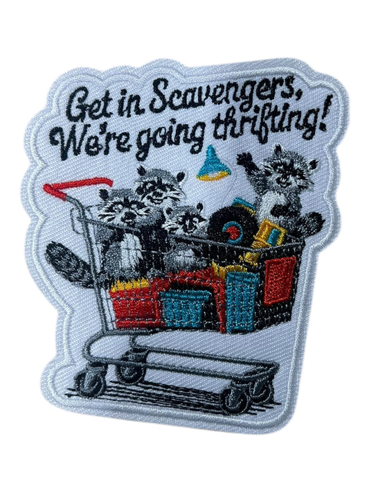 Get in scavengers. We’re going thrifting
