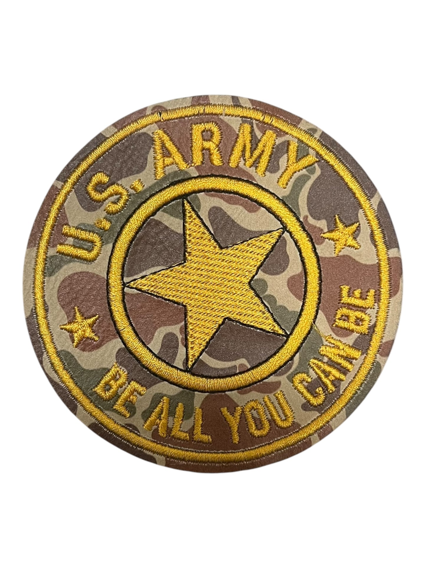 US Army * Be all you can be star gold border
