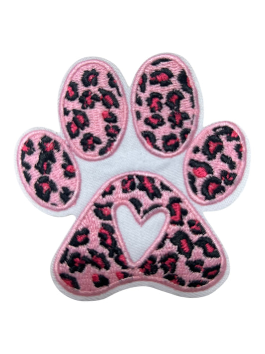 Pink leopard paw