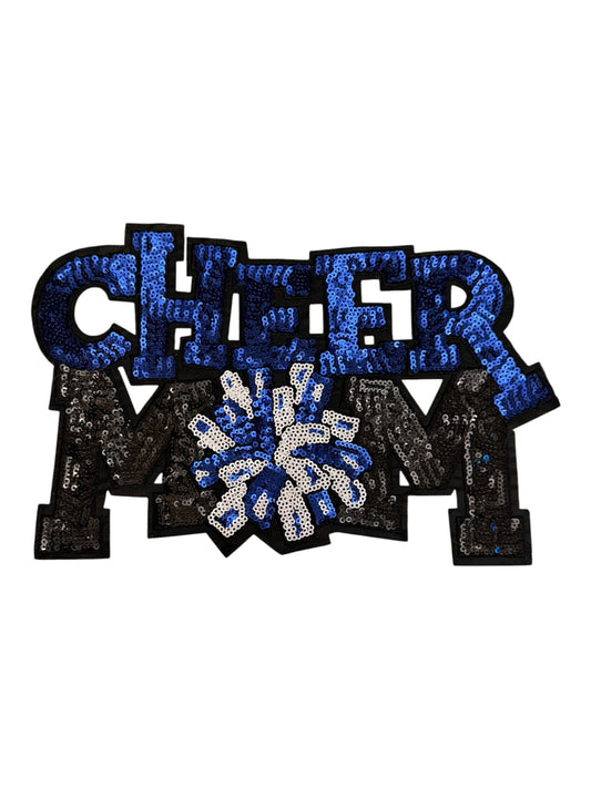 Sequin Cheer mom apparel size