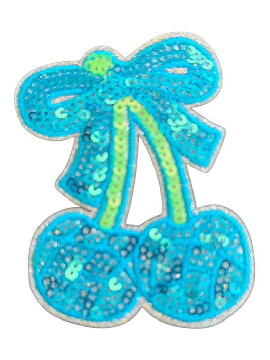 Cherries/ turquoise