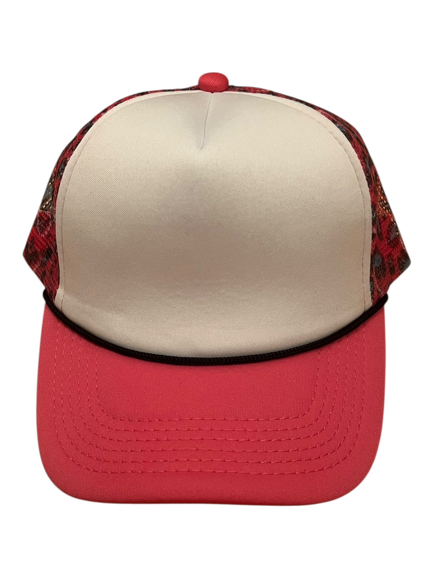 White and pink w/ leopard pink grey print