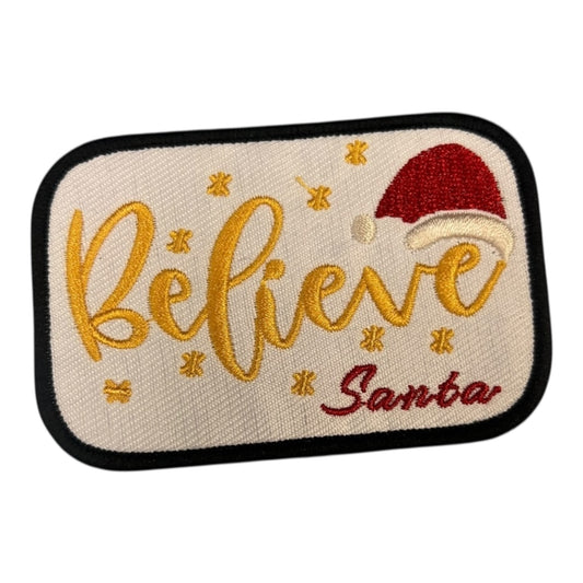Believe Iron on Patch