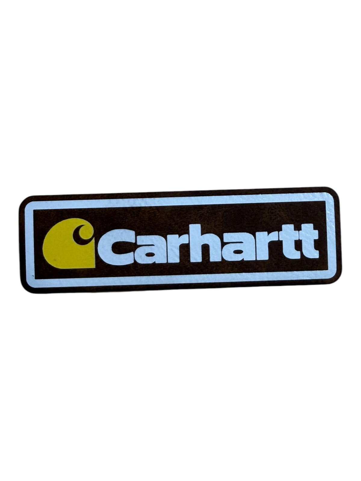 Leatherette  Carhart patch oversized