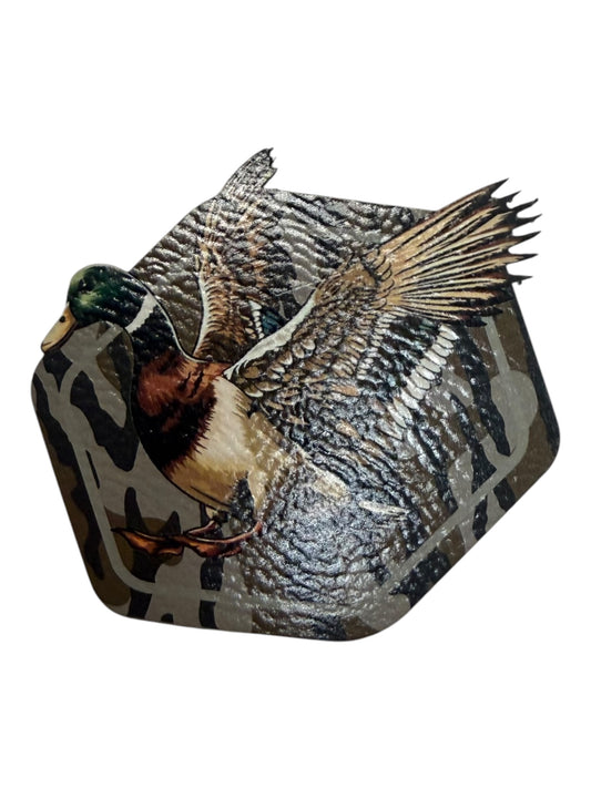 Camo duck leatherette