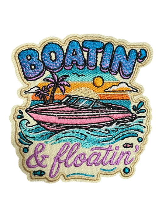 Boatin and floatin boat scene