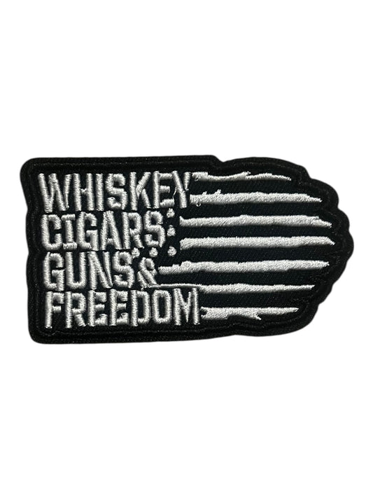Whiskey Cigars Guns & Freedom