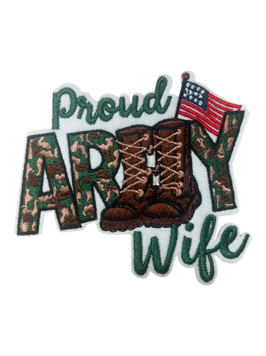 Proud army wife