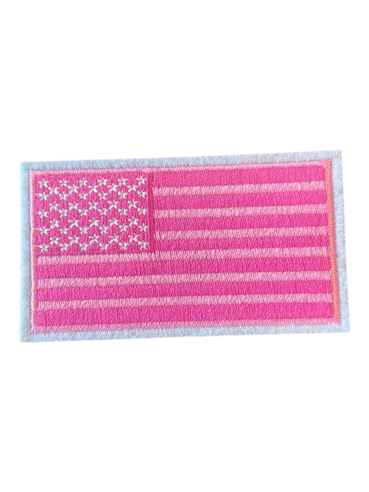 Pink  flag