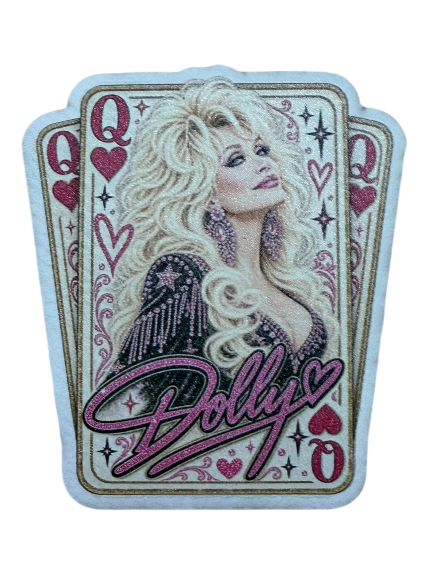 Dolly Q queen card patch