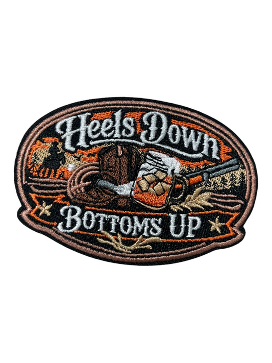 Oval Heels down Bottoms Up