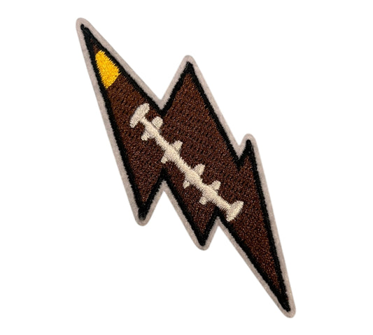 Football Lightning Bolt