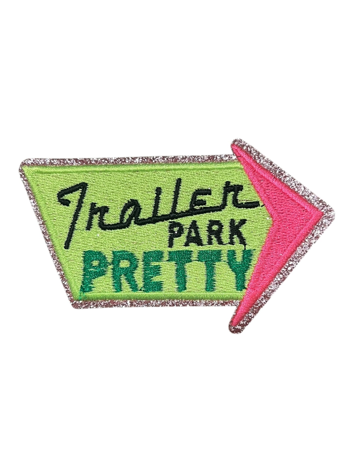 Trailer Park Pretty  neon lime