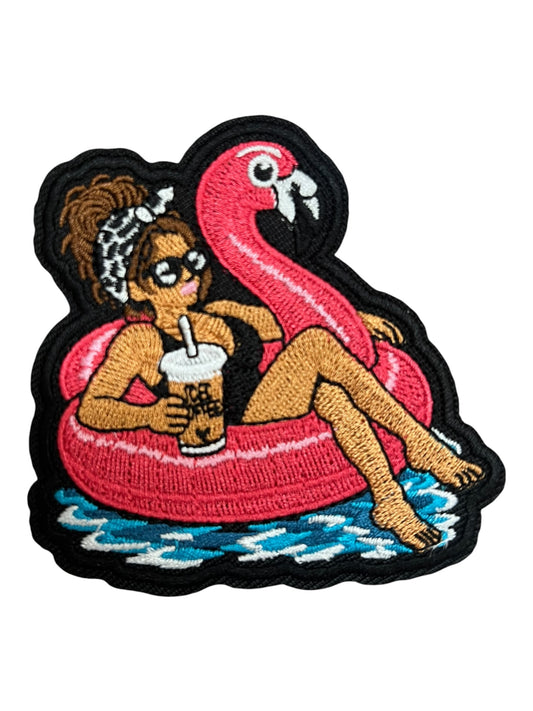 Flamingo floatie