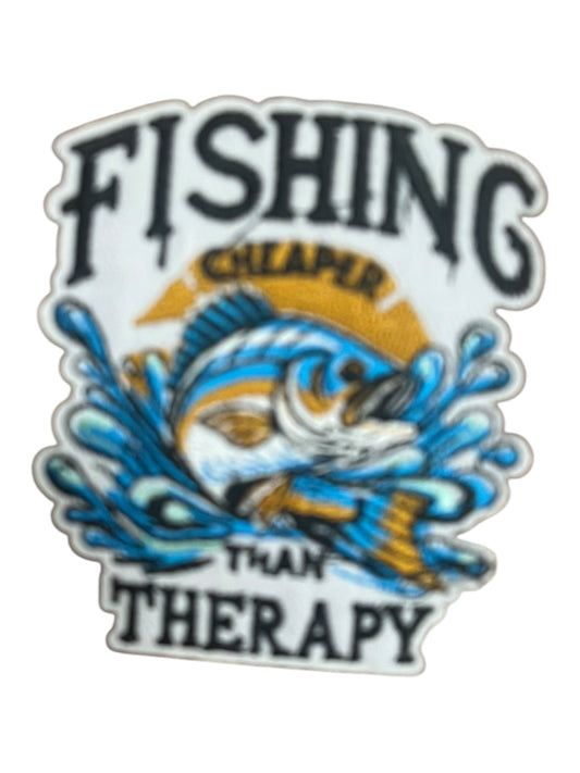Fishing cheaper than therapy