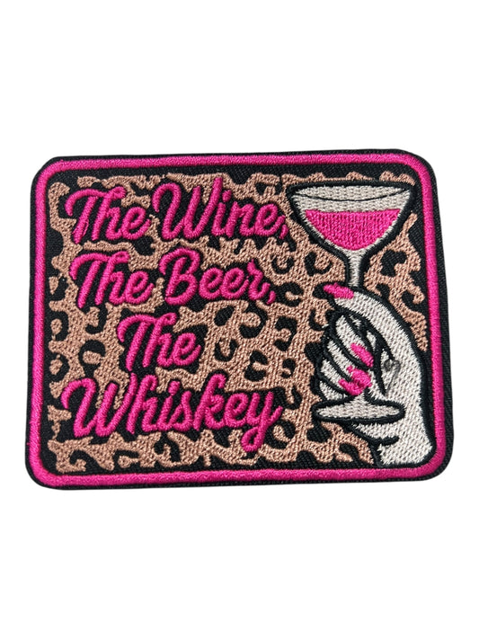 The wine The beer The whiskey