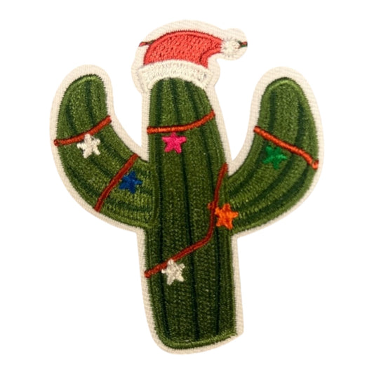 Christmas cactus  iron on Patch