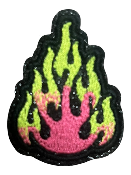 Neon campfire