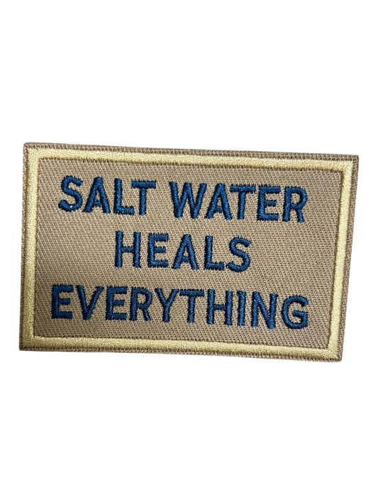 Salt water heals everything
